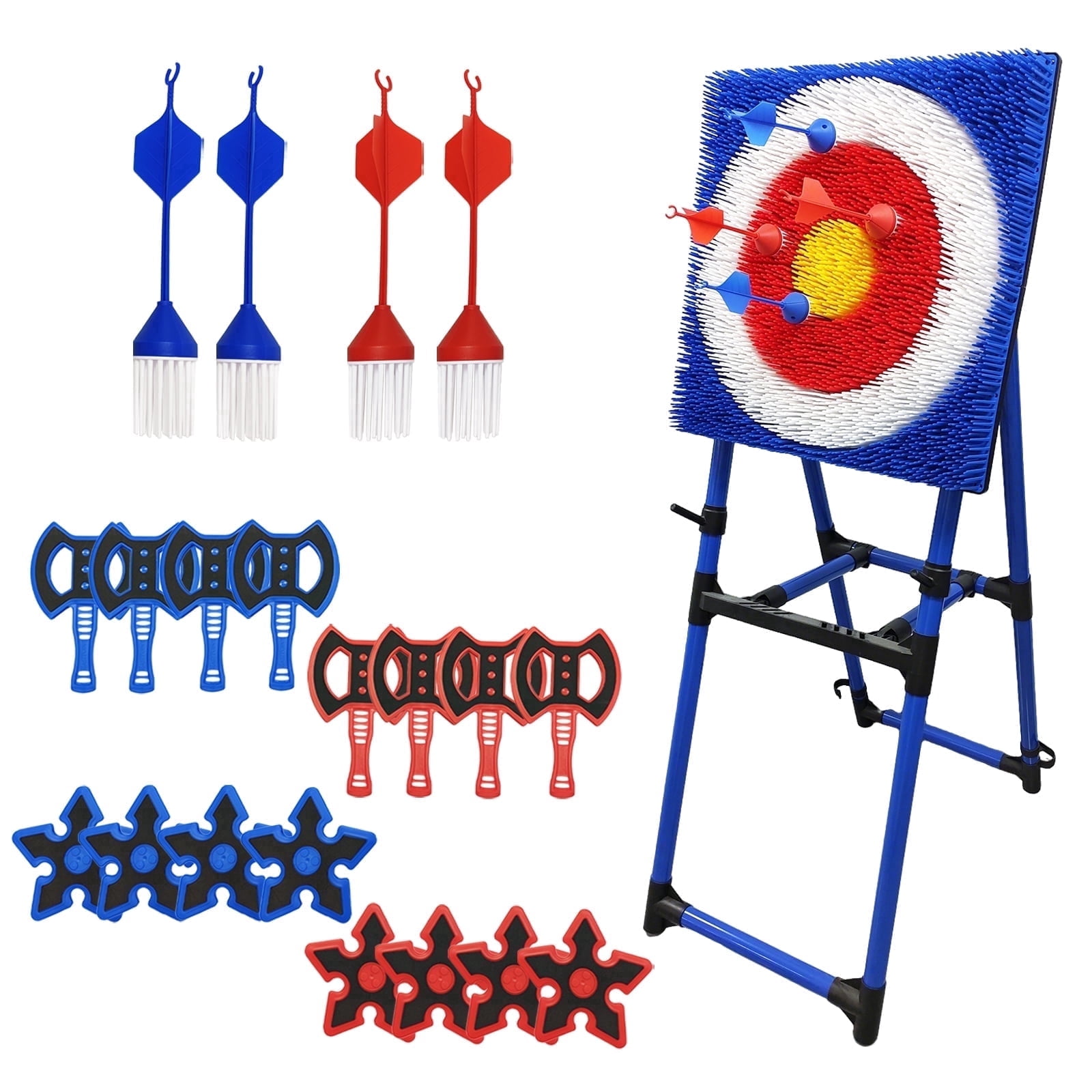 Zplin Axe Throwing Game for Backyard Lawn Darts Carnival & Family Games for Adults Teenagers Elderly
