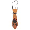 thumbnail image 1 of 4 piezas de corbata con estampado de Halloween, decoración, pañuelo espeluznante, bufanda con temática de Halloween, 1 of 2