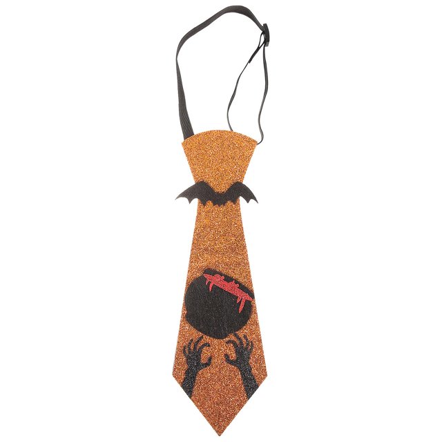 4 piezas de corbata con estampado de Halloween, decoración, pañuelo espeluznante, bufanda con temática de Halloween