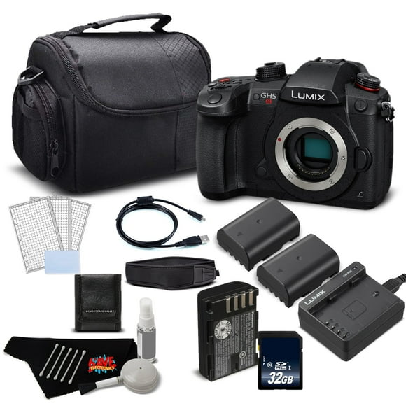 Panasonic Lumix DC-GH5S Mirrorless Micro Four Thirds Digital Camera DC-GH5S - Gold level Bundle