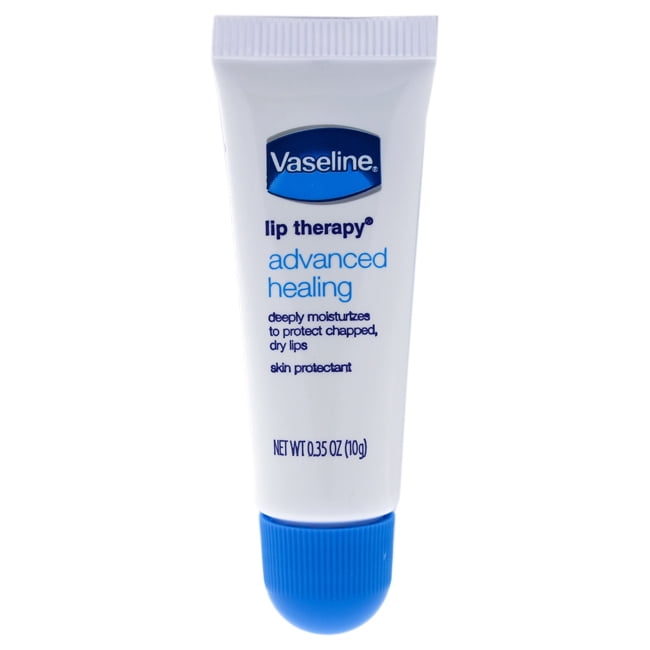 punktum Forholdsvis kanal Vaseline Lip Therapy Lip Balm Tube Advanced Healing 0.35 oz - Walmart.com