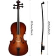 thumbnail image 1 of Ornement de Violon Basse Miniature avec Support et Étui - Parfait pour Amis, 1 of 10