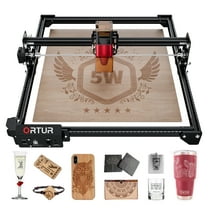 ORTUR Laser Engraver, Laser Master 2 S2 LF, 5500mW Laser Engraving Cutting Machine, 0.17 * 0.25mm Fixed-Focus Laser Cutter
