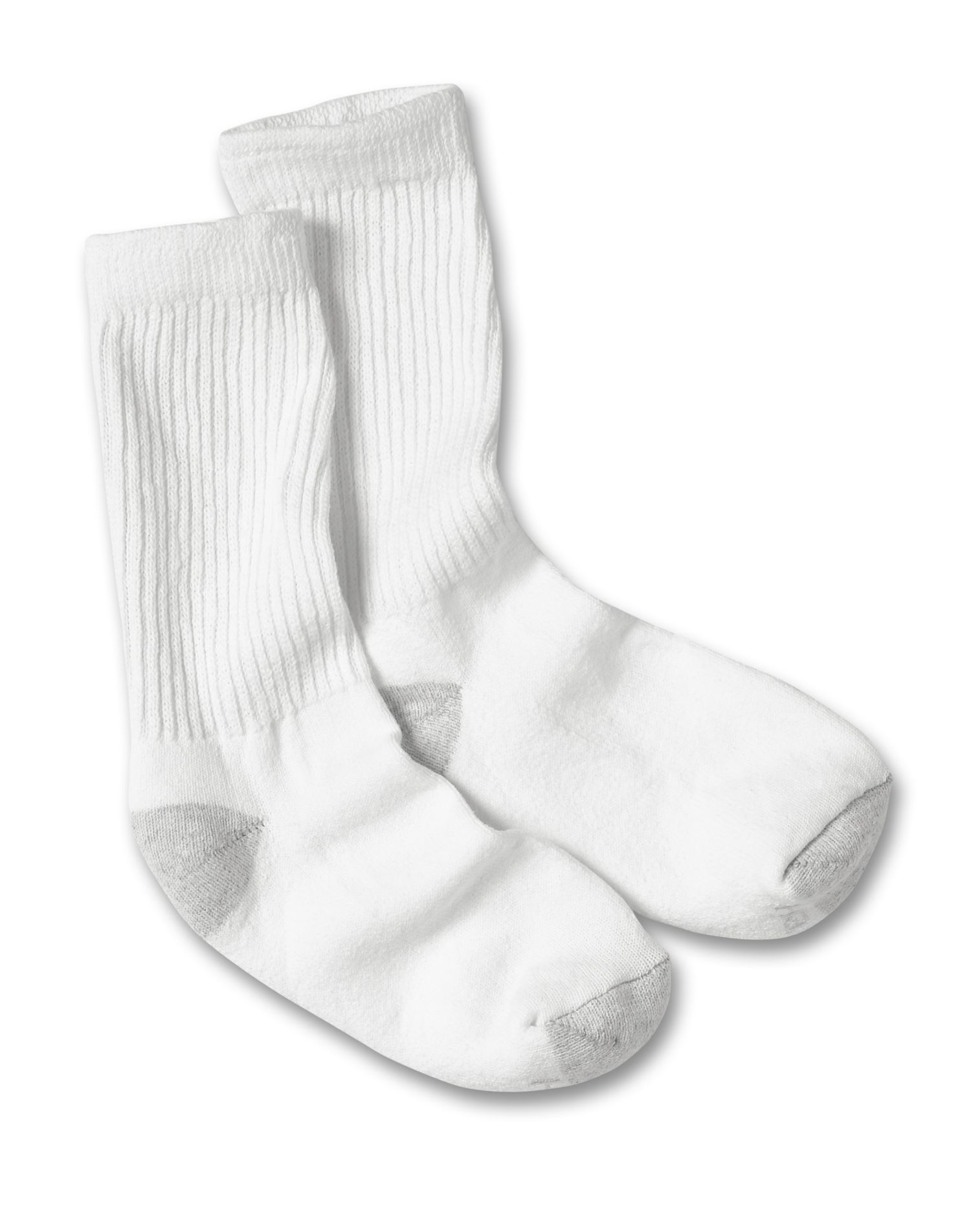 Hanes Women`s Cushioned Crew Athletic Socks BestSeller, 59, White Walmart Canada