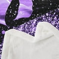 thumbnail image 3 of Erosebridal Cartoon Bow Tie Fleece Blanket 40x50,Sparkling Glitter Sherpa Throw,Microfiber Sherpa Blanket,Bling Room Decorative, 3 of 7