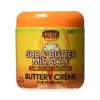 African Pride Shea Miracle Moisture Intense Buttery Leave In Cream Hair Moisturizer for Wavy, Curly, Coily Hair with Shea Butter, 6 oz.