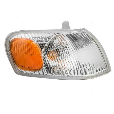 Corner Lights Lens - BROCK Park Signal Corner Marker Light Lamp Lens Passenger Replacement for 98-00 Toyota Corolla 81510-02040