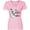 AD-Pink, variant on Inktastic Easily Distracted by Goats Cute Goat Women's V-Neck T-Shirt