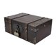 thumbnail image 2 of Caja de madera antigua vintage con cerradura pequeña, cofre del tesoro para joyas, hecho a mano, madera retro 2302 gris, 2 of 9