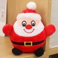 thumbnail image 4 of Gpaecead Pet Plush Toy, 2024 New Interactive Dog Toys Talking Moving Dog Ball Toy Washable Cartoon Pig Plush Sound Electronic Herding Ball for Dogs Shake Bounce Boredom Toys (Santa Claus), 4 of 6