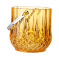 thumbnail image 2 of Fiocias Beer Bucket Beverage Ice Bucket and Tongs with Handle Bucket Ice Tub for Bar KTV Borwn Round, 2 of 9
