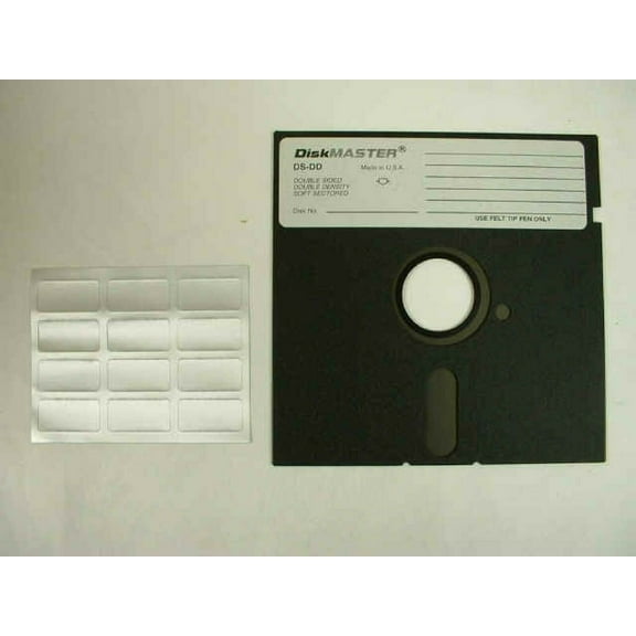 CENTECH HR51DDM 5.25-inch DSDD 360K Floppy Diskettes - Box of 50