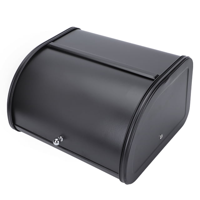 1 caja de pan de hierro para guardar pan, duradera, para el hogar, la cocina y la tienda.