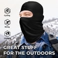 thumbnail image 3 of Lot de 3) Cagoule Protection Solaire Cyclisme Ski Masque Complet Coupe-Vent Bonnet Respirant Pêche Randonnée Bonnet Hommes 3 Pcs, 3 of 6