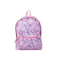 thumbnail image 1 of Sac à dos à pochette frontale pratique de Jetstream, motif guépard rose et violet, 1 of 3