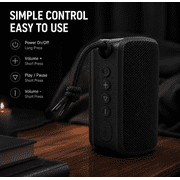 VILINICE Portable Bluetooth Speaker, IPX7 Waterproof Wireless Speaker, Bluetooth 5.0, TWS Mini Speaker for Home/Party/Outdoor/Travel/Gifts, Black