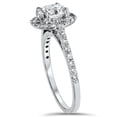 thumbnail image 3 of Silvago Jewel Round Excellent 2 Ct Diamond Ring For Women's - 14K White Gold Plated Diamond Rings - Solitaire with Accent Diamond Ring for Her - Engagement Wedding Diamond Ring for Women's, 3 of 3