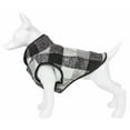 thumbnail image 6 of Pet Life ® 'Black Boxer' Classical Fashion Insulated Plaid Dog Coat, 6 of 11