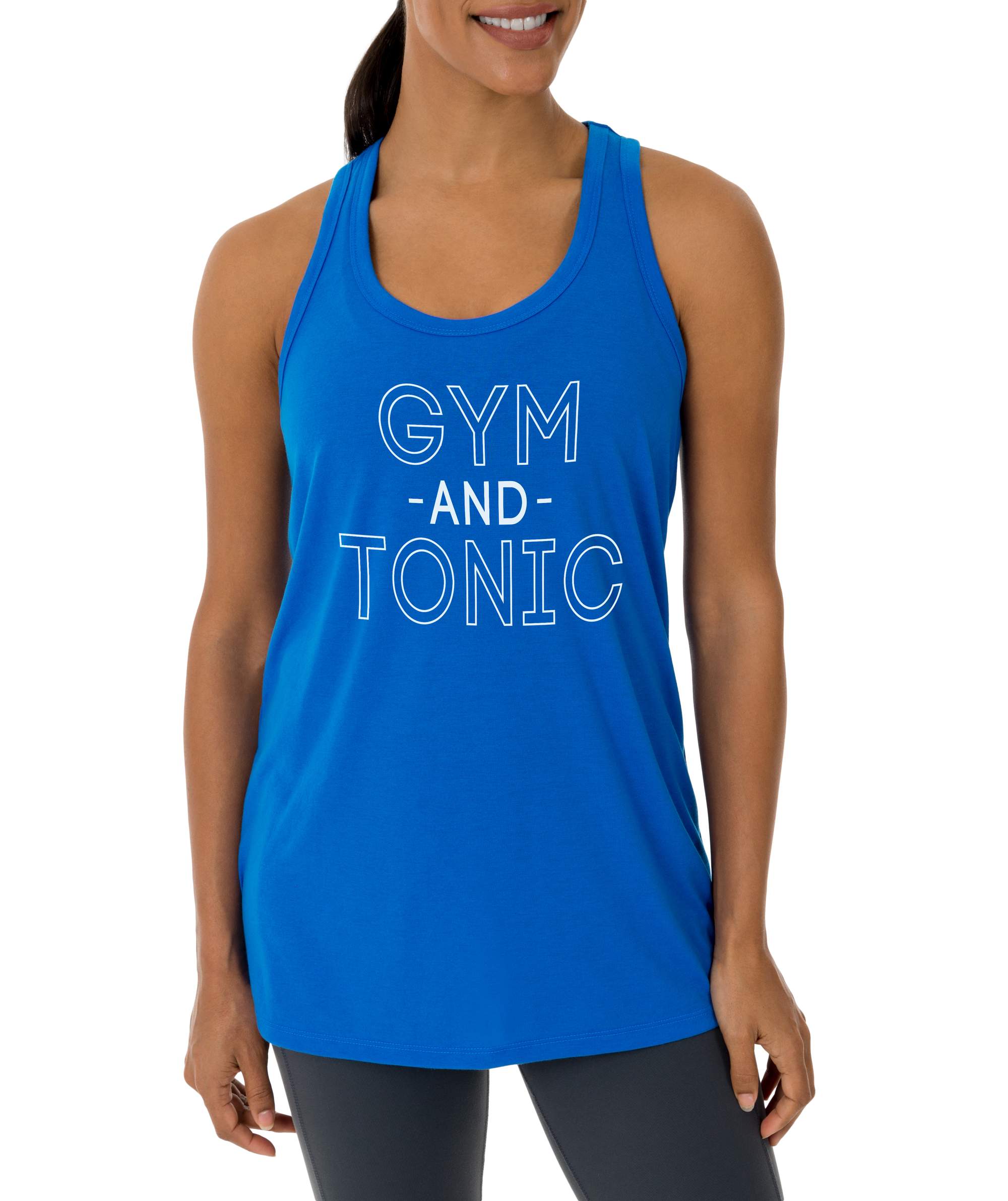 Athletic Works Women's Fitspiration Active Graphic Tank