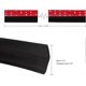 thumbnail image 4 of Universal Car avant pare-chocs Spoiler caoutchouc autocollant Lip Splitter Body jupe protecteur, 2.5 M / 8,2ft-PHWJ, 4 of 5