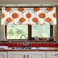 thumbnail image 5 of Ryvnso Basketball Curtains Sets Short Curtain Rod Pocket Half Window Cafe Farmhouse Tier 2 Panels 57"W x 36"L, 5 of 7