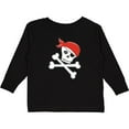 thumbnail image 3 of Inktastic Pirate Skull and Crossbones Boys or Girls Long Sleeve Toddler T-Shirt, 3 of 5