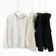 thumbnail image 4 of 380g Heavyweight Trendy Cotton Loose Fit Hooded Sweatshirt for Men, Solid Color Basic Pullover Hoodie, 4 of 4