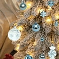 thumbnail image 3 of sruoe Christmas Tree Decorations, Christmas Tree Ornaments, Realistic, Topiary, Classic Christmas Tree for Christmas Day, Blue, 3 of 7