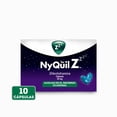 thumbnail image 1 of Auxiliar en el insomnio ocasional NyQuil Z con Difenhidramina 10 cápsulas, 1 of 5