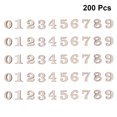 thumbnail image 2 of 200pcs 15mm DIY Doodle Educational Toy Small Natural Wooden Slice Scrapbooking Embellishments DIY Craft Decor (Number Pattern), 2 of 7