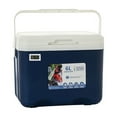 Xhegex Portable Cooler Insulated Box With Thermometers Leak Proof