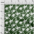 thumbnail image 2 of oneOone Cotton Poplin Forest Green Fabric Tropical Leaf Sewing Fabric By The Yard Printed Diy Clothing Sewing Supplies 42 Inch Wide, 2 of 4