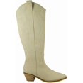 thumbnail image 2 of ARiderGirl Merced Women's Western Cowboy Boots Knee High Stitching Embroidery Stacked Heel Inspired Boots, 2 of 4