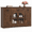 Dark Brown, variant on Keenstone Expandable Buffet Cabinet with Storage, 55.1" W Sideboard Cabinet with Drawers and Glass Doors, Coffee Bar Cabinet with Adjustable Shelves, Dark Brown