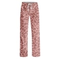 thumbnail image 4 of Women's Comfy Pajama Pants Stretch Leopard Printed Pajama Pant for Women Causal Bottoms, 4 of 5