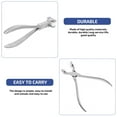 thumbnail image 3 of WEAVILUX Professional Silver Eyeglasses Frame Adjust Pliers with Curved Handle for Easy Control, 3 of 8