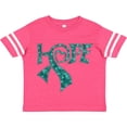 thumbnail image 3 of Inktastic Hope- Teal Ribbon for Awareness of Ovarian Cancer Boys or Girls Toddler T-Shirt, 3 of 5