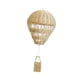 thumbnail image 2 of Rattan Air globo de aire caliente Decoración colgante de colgante Decoración de pared Colgante de pared para la oficina de la fiesta de bodas., 2 of 8