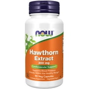 NOW Supplements, Hawthorn Extract 300 mg, Cardiovascular Support*, 90 Veg Capsules