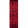 thumbnail image 2 of SAFAVIEH Adirondack Kiersten Abstract Faded Runner Rug, Red/Black, 2'6" x 8', 2 of 6