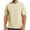 Beige, variant on George Men's Cotton Oversized T-Shirt with Short Sleeve, Classic Fashion Tshirts Casual Soft Premium Cotton Basic Tee , Brown, Size XXXXL