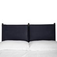 thumbnail image 2 of Poly and Bark Truro King Bed Headboard Cushion Set in Midnight Blue, 2 of 10
