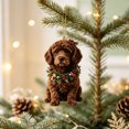 thumbnail image 2 of Cheapark Christmas 2D Acrylic Hanging Ornament Flat Holiday Pendant Decoration for Xmas Tree Seasonal Decor Gift, 2 of 6