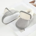 thumbnail image 4 of Baby Girl Boy Cute Winter Snow Boots Shoes Infant Toddler Warm Fleece Booties, 4 of 6