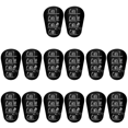 thumbnail image 1 of Guard Soccer Shin Pad Football Shin Anti Slip para niños para niños (10x6cm) Negro, 1 of 4