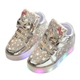 thumbnail image 1 of Children Girls LED Lights Up Shoes Wear-resistant Luminous Flashing Sneakers for Girls, 1 of 5