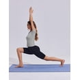 thumbnail image 5 of Pinspark Womens Workout Shirt Short Sleeve Basic Activewear Tops Double Lined Tennis Shirt Summer Casual, 5 of 6