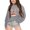 Grey, variant on Gunia Toddler Girls Sweatshirts Autumn Winter Long Sleeved Christmas Elk Printed Crewneck Warm Coat Hoodie Sweatshirt For Boys Girls