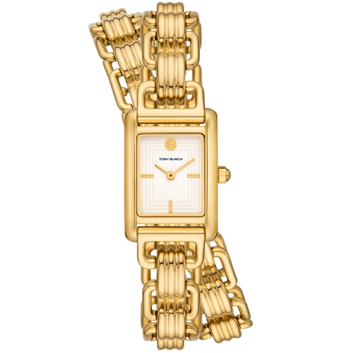 Tory Burch TRB1024 Stainless Steel Analog Watch for Women Gold