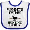 thumbnail image 3 of Inktastic Mommy Hunting Buddy Archery Boys or Girls Baby Bib, 3 of 4